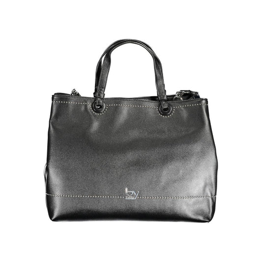 BYBLOS Black Polyethylene Women Handbag BYBLOS