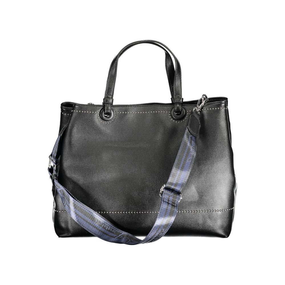 BYBLOS Black Polyethylene Women Handbag BYBLOS