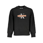 Calvin Klein Black Cotton Men's Sweatshirt - Eljoys Fashion 