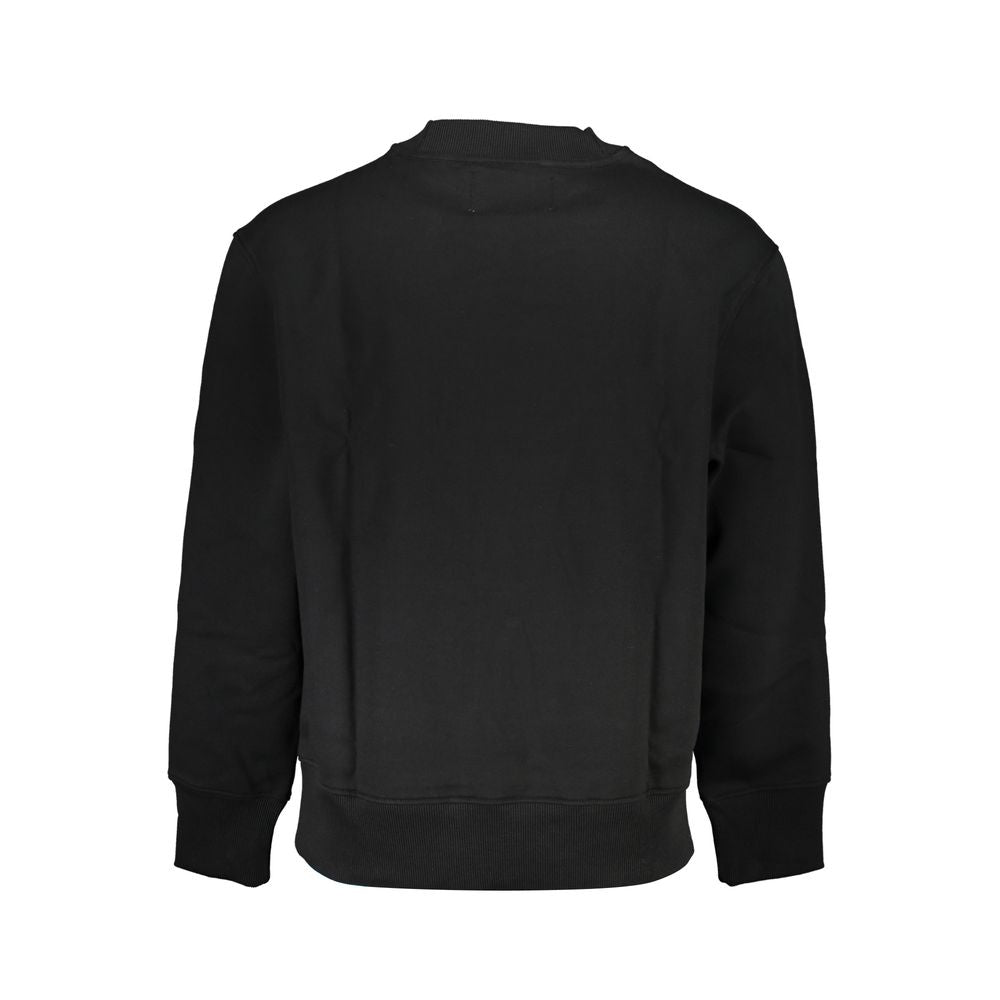 Calvin Klein Black Cotton Men's Sweatshirt - Eljoys Fashion 
