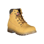 Carrera Giallo polyurethane men's ankle boots featuring a sleek design and sturdy sole, perfect for casual and stylish wear.