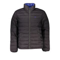 La Martina Nero Poliammide men's jacket in black, featuring a sleek design and zipper closure, suitable for casual wear.