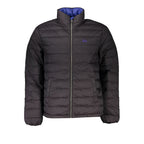 La Martina Nero Poliammide men's jacket in black, featuring a sleek design and zipper closure, suitable for casual wear.