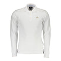La Martina elegant slim fit polo shirt with embroidery details, showcasing a refined casual style and classic collar design.