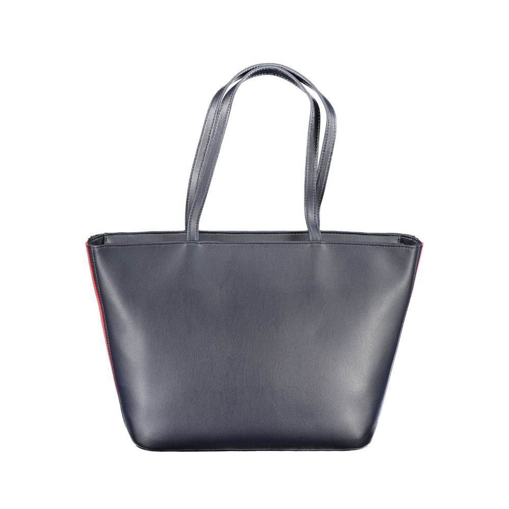 Tommy Hilfiger Blue Polyester Handbag Tommy Hilfiger