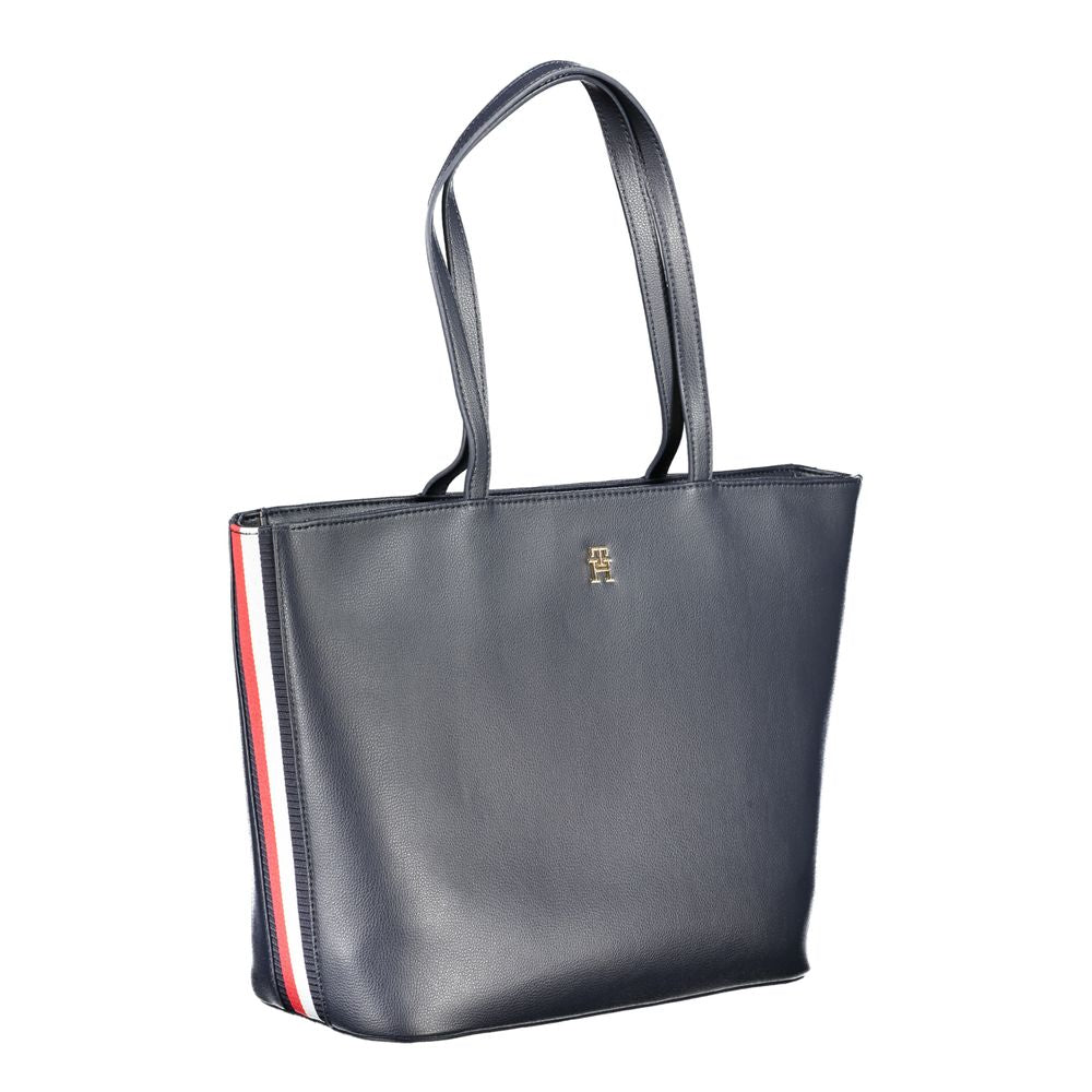 Tommy Hilfiger Blue Polyester Handbag Tommy Hilfiger