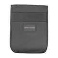 Tommy Hilfiger black polyester men's shoulder bag with adjustable strap and sleek design, suitable for casual or professional use.