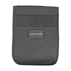Tommy Hilfiger black polyester men's shoulder bag with adjustable strap and sleek design, suitable for casual or professional use.