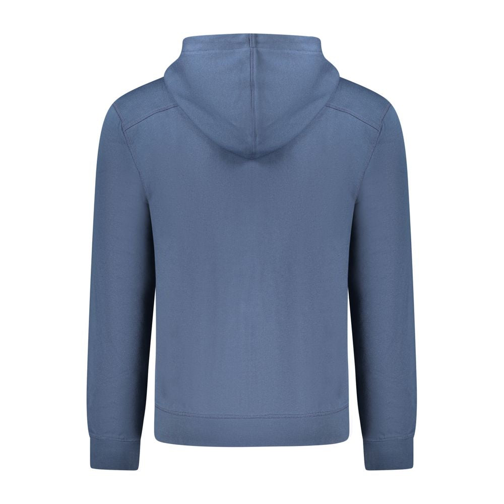Hugo Boss Blue Cotton Sweater Hugo Boss