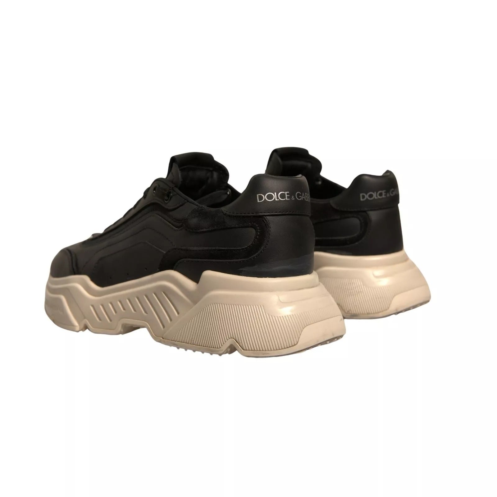 Dolce & Gabbana Black White Daymaster Low Top Sneakers Shoes Dolce & Gabbana