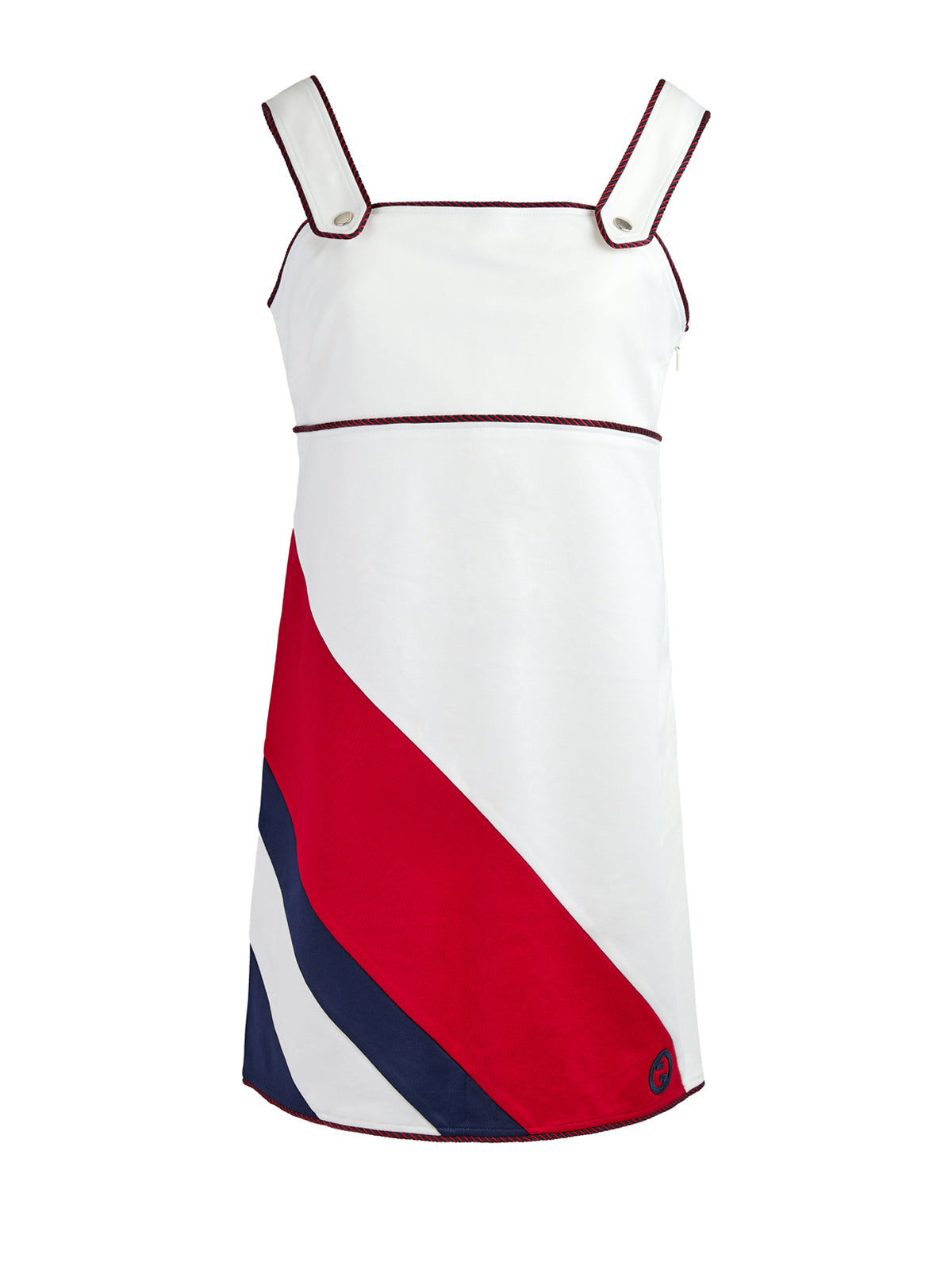Gucci White polyester and Cotton short dress Gucci