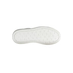 Calvin Klein Bianco leather women's sneaker with white laces and minimalist design, showcasing clean, stylish footwear.