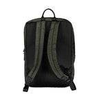 Calvin Klein Verde polyester men's backpack with adjustable straps and multiple compartments, stylish and functional for everyday use.