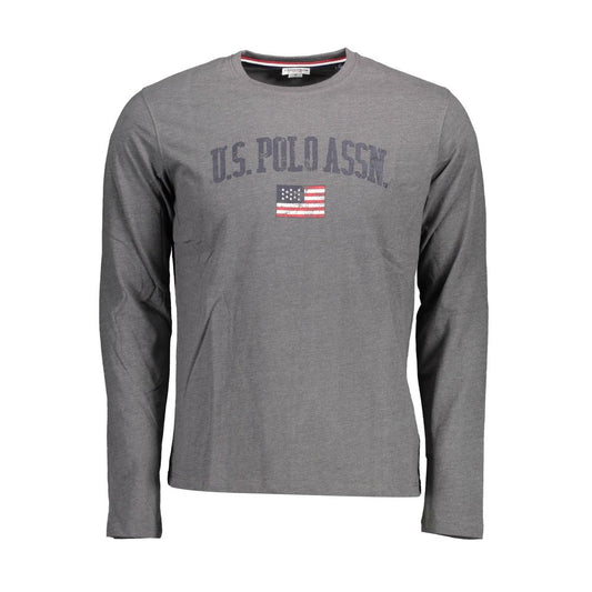 U.S. POLO ASSN. Grey Cotton Mens T-Shirt U.S. POLO ASSN.