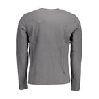 Gray cotton men's T-shirt from U.S. POLO ASSN. featuring a classic fit and subtle brand logo on the chest.