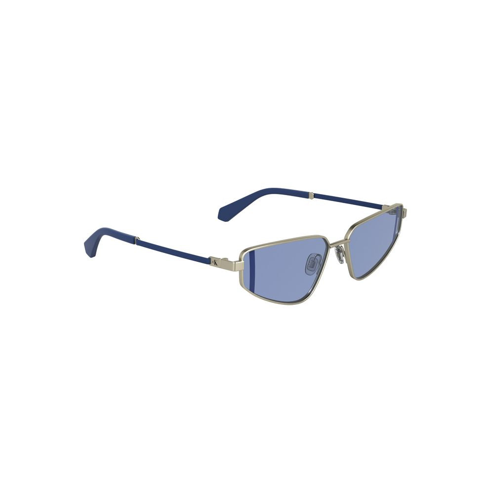Calvin Klein Argento Metal Women Sunglasses with sleek frame and tinted lenses, stylish and lightweight for everyday wear.