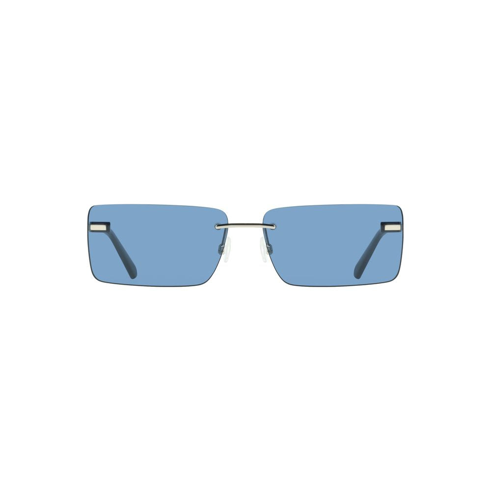 Calvin Klein Azzurro Metal Women’s sunglasses with sleek frame and tinted lenses, stylish accessory for sun protection.
