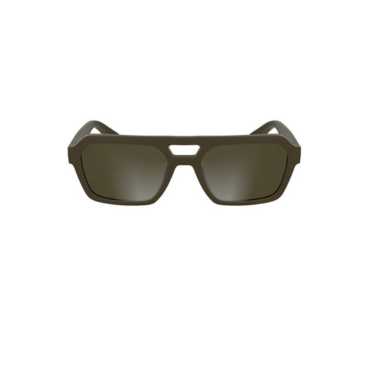 Calvin Klein Brown Bio-Based Fabric Men Sunglasses Calvin Klein
