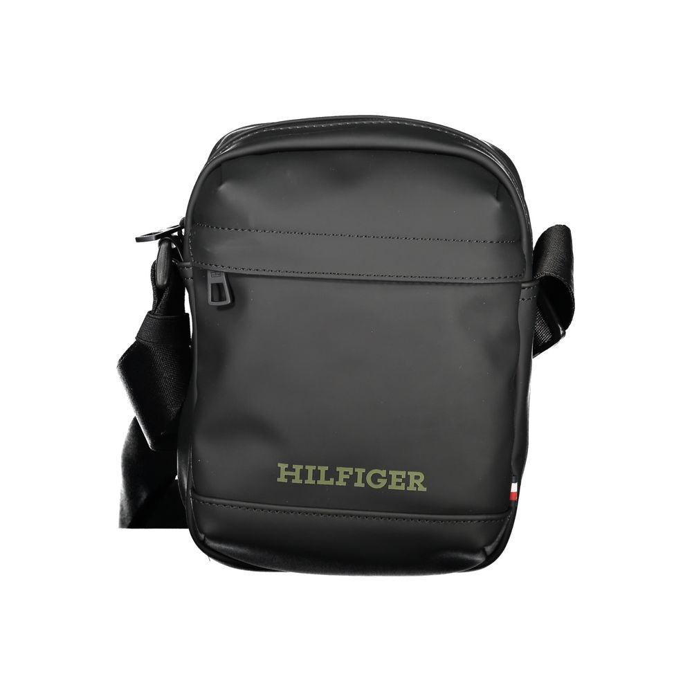 Tommy Hilfiger Black Polyethylene Shoulder Bag Tommy Hilfiger