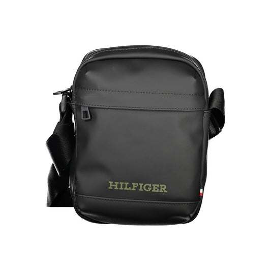 Tommy Hilfiger Black Polyethylene Shoulder Bag Tommy Hilfiger