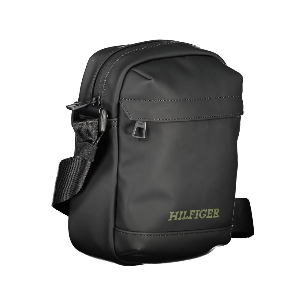 Tommy Hilfiger Black Polyethylene Shoulder Bag Tommy Hilfiger
