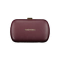 Mario Valentino Rosso polyurethane women's bag with sleek design and top handles, perfect for stylish everyday use.