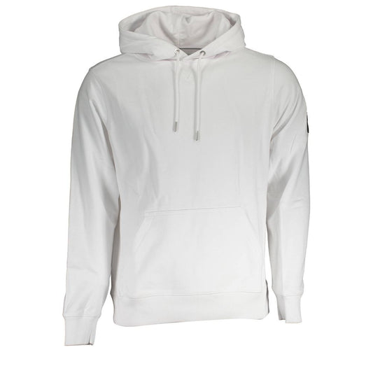 Calvin Klein White Cotton Men's Sweater Calvin Klein