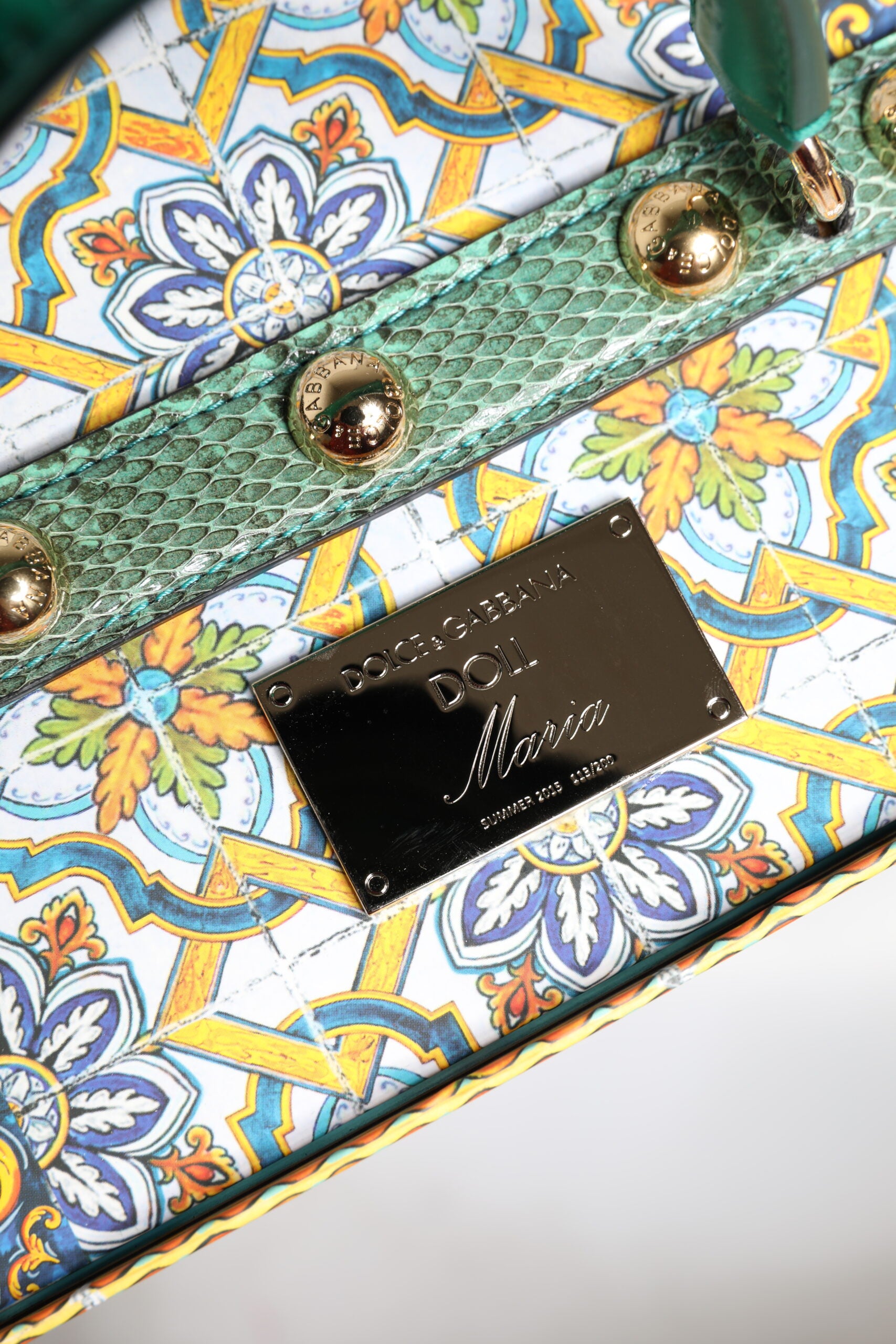 Dolce & Gabbana Black Dress MARIA Porcelain Fashion Show Leather Sicily Dolls Dolce & Gabbana