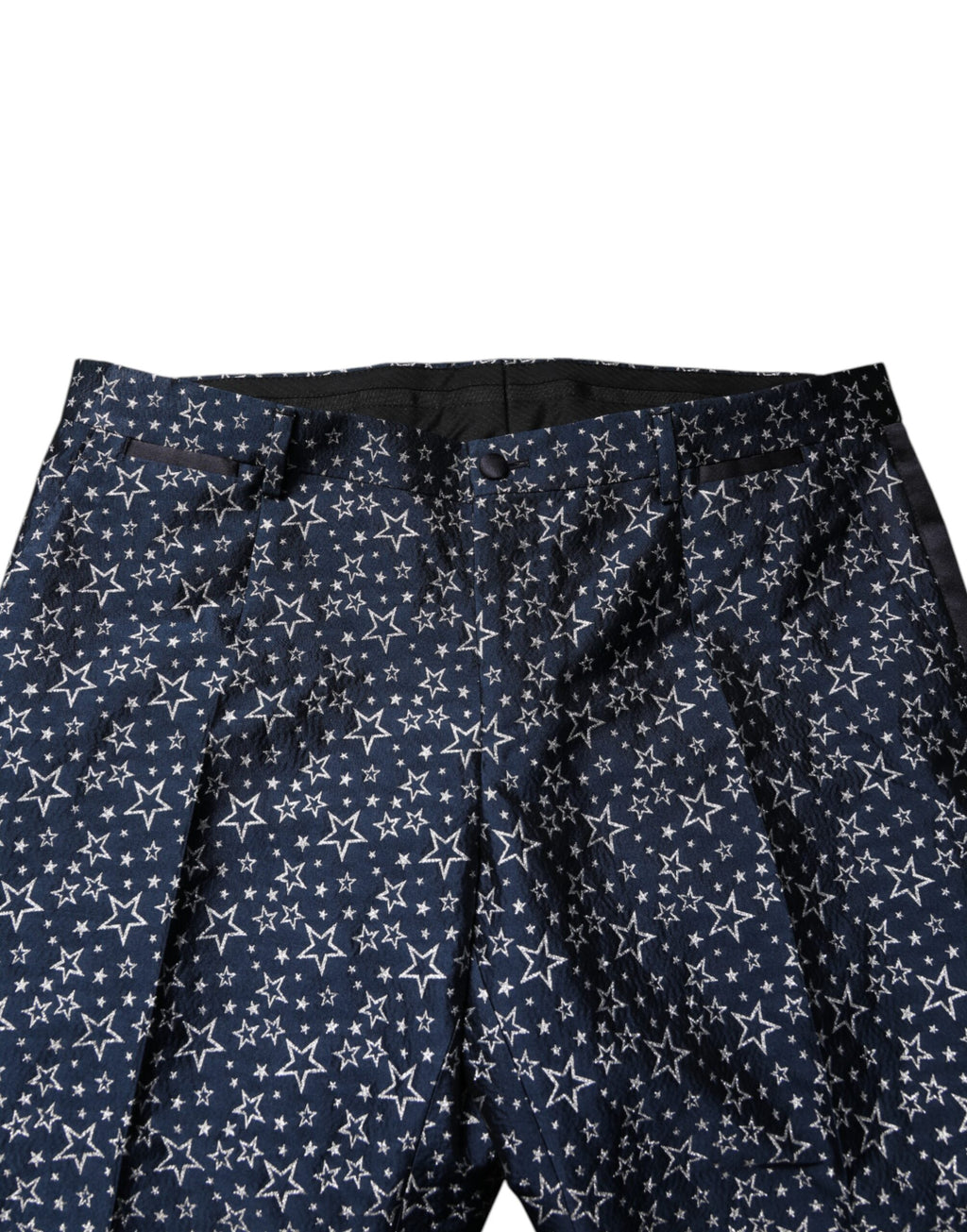 Dolce & Gabbana Blue MARTINI Star Jacquard 3 Piece Suit - Eljoys Fashion 