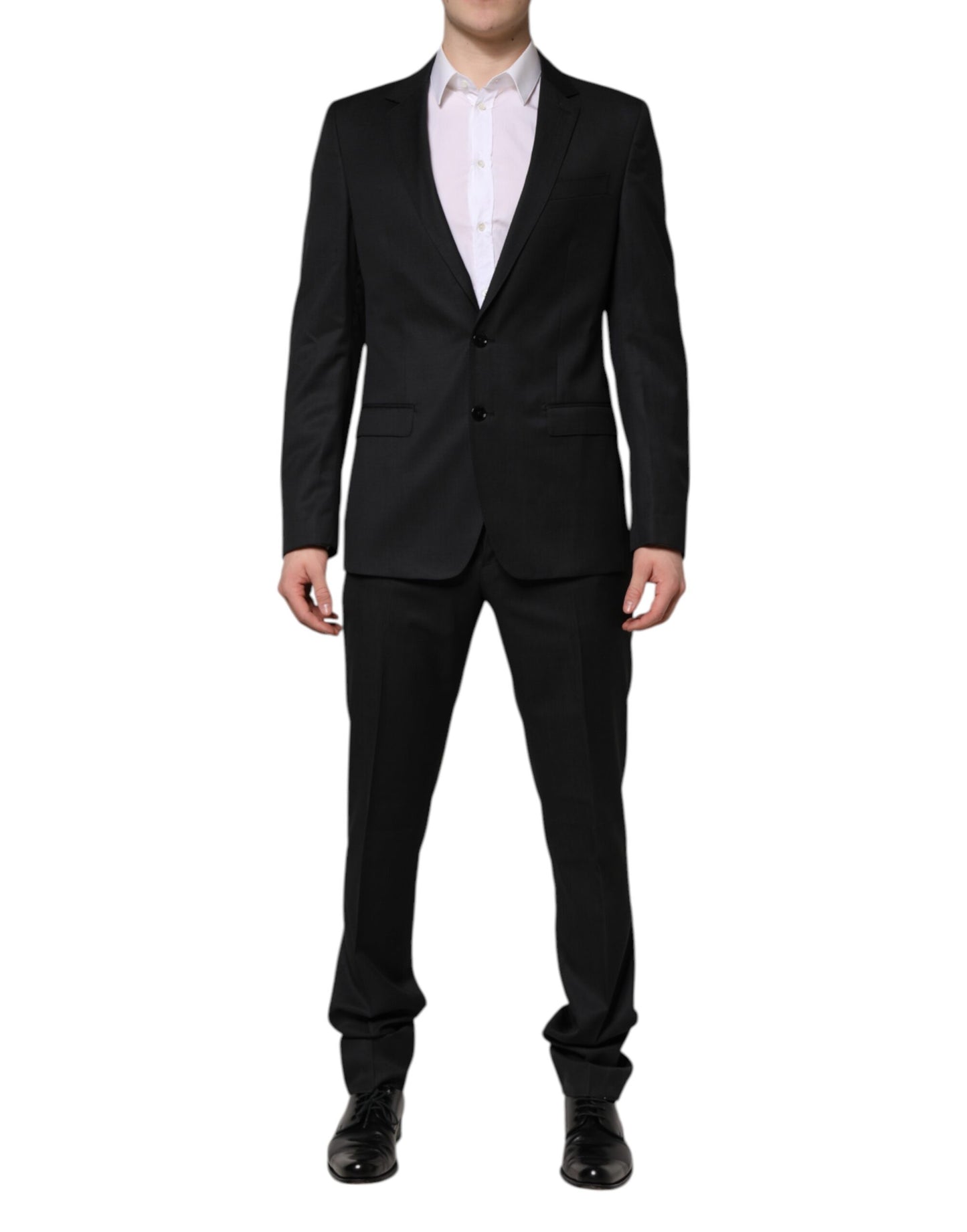 Dolce & Gabbana Dark Gray MARTINI 2 Pc Single Breasted Suit Dolce & Gabbana