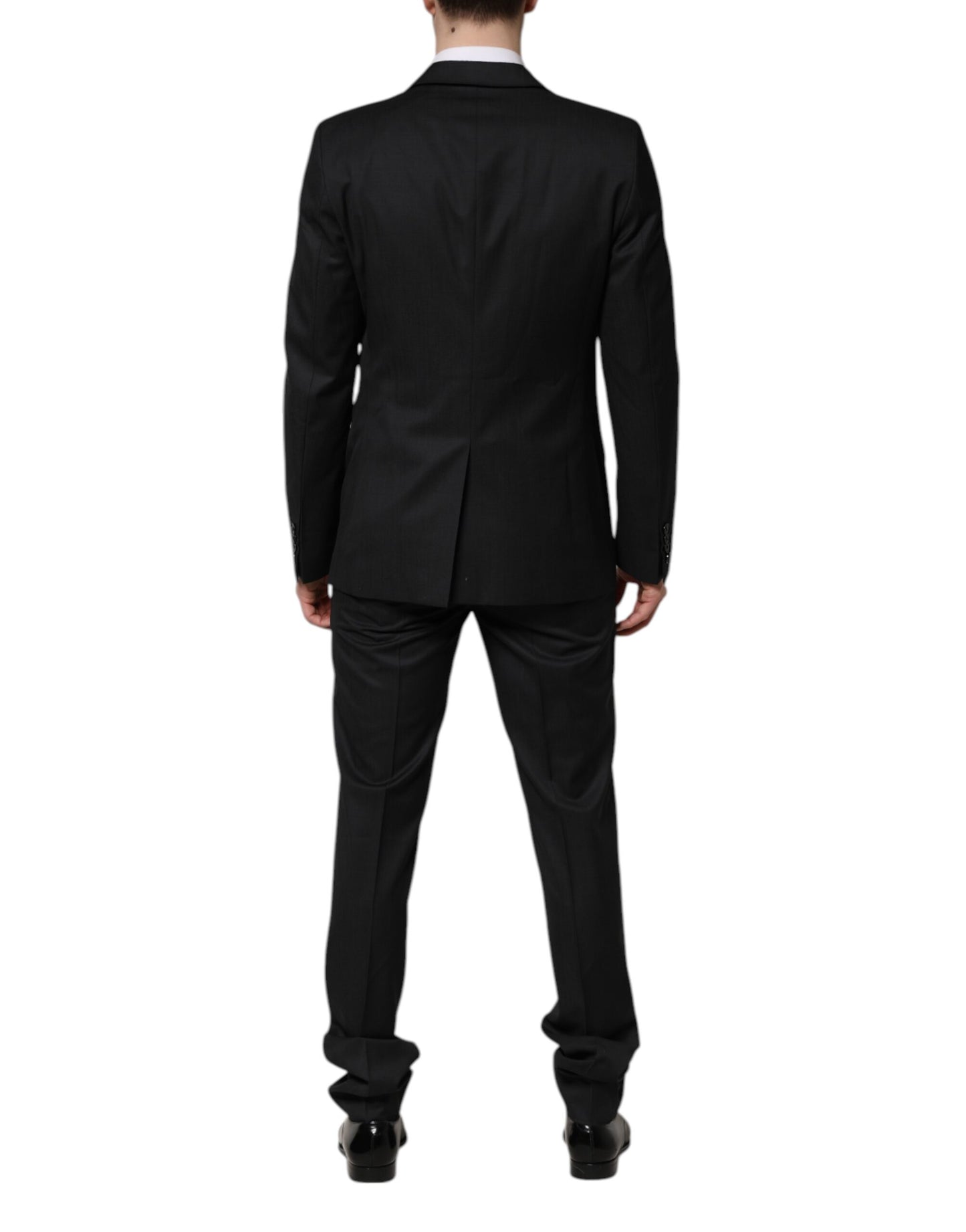 Dolce & Gabbana Dark Gray MARTINI 2 Pc Single Breasted Suit Dolce & Gabbana