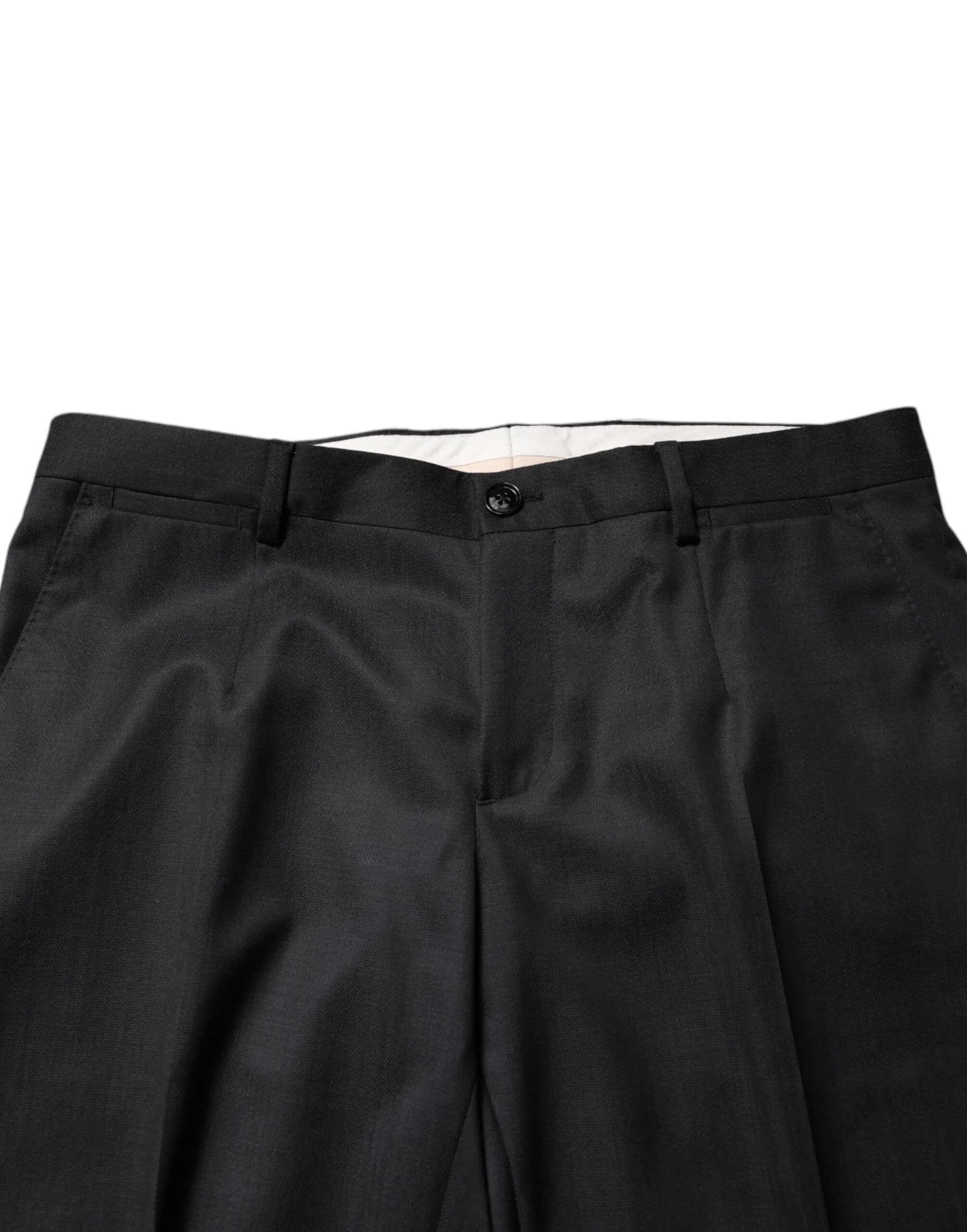 Dolce & Gabbana Dark Gray MARTINI 2 Pc Single Breasted Suit Dolce & Gabbana