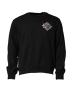 Dolce & Gabbana Black Logo Embroidery Sweatshirt Sweater Dolce & Gabbana