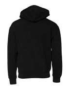 Dolce & Gabbana Black Logo Full Zip Hooded Men Sweatshirt Sweater - Eljoys Fashion 