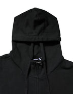 Dolce & Gabbana Black Logo Full Zip Hooded Men Sweatshirt Sweater - Eljoys Fashion 