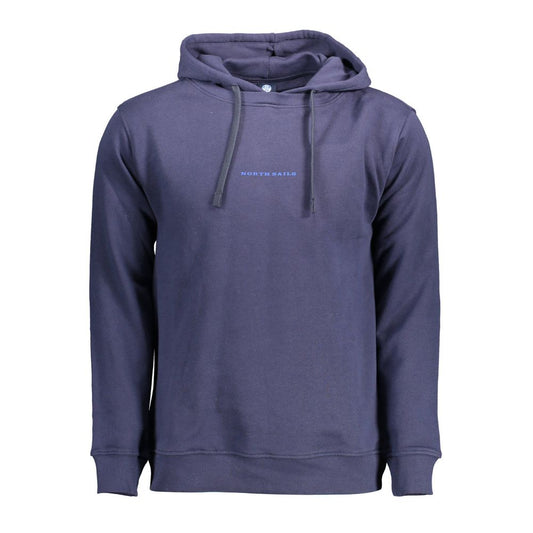 North Sails Blue Cotton Men Sweater North Sails