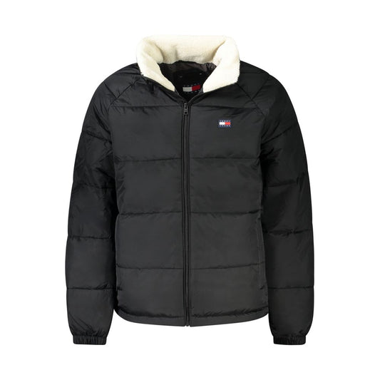 Tommy Hilfiger Black Polyamide Men Jacket Tommy Hilfiger