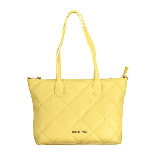 Mario Valentino Yellow Polyethylene Handbag Mario Valentino