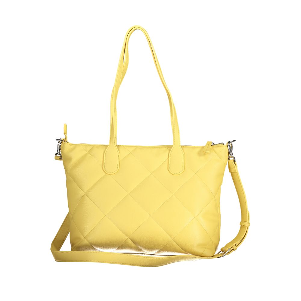 Mario Valentino Yellow Polyethylene Handbag Mario Valentino