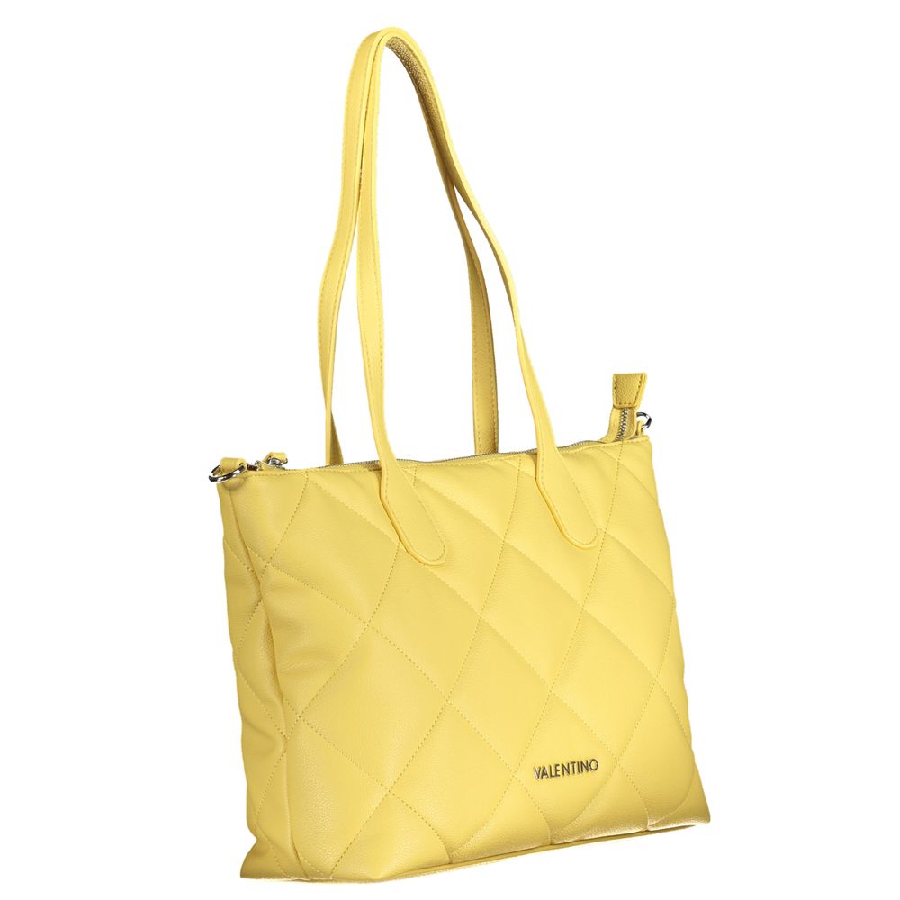Mario Valentino Yellow Polyethylene Handbag Mario Valentino