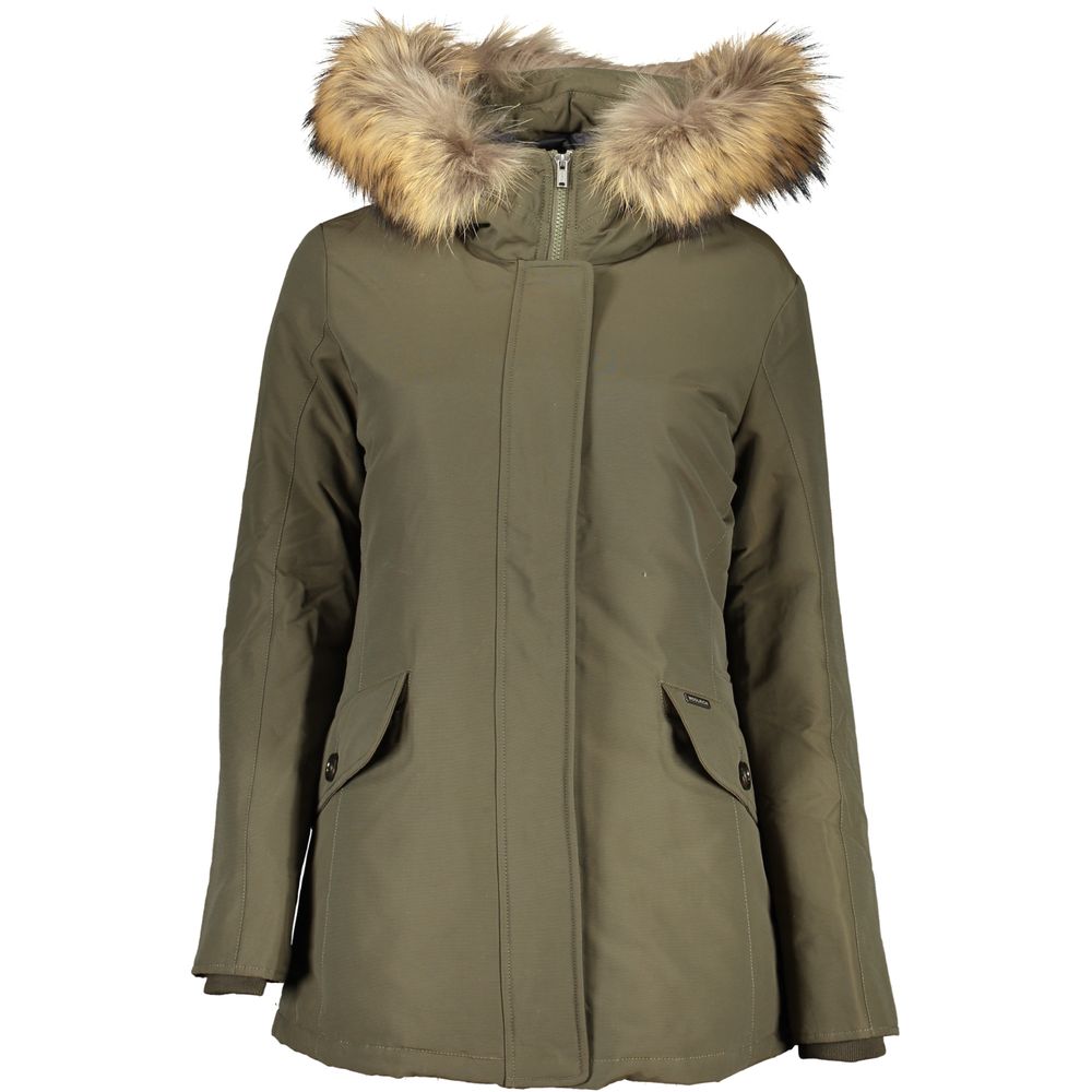 Woolrich Verde Cotton Women Jacket - Eljoys Fashion 