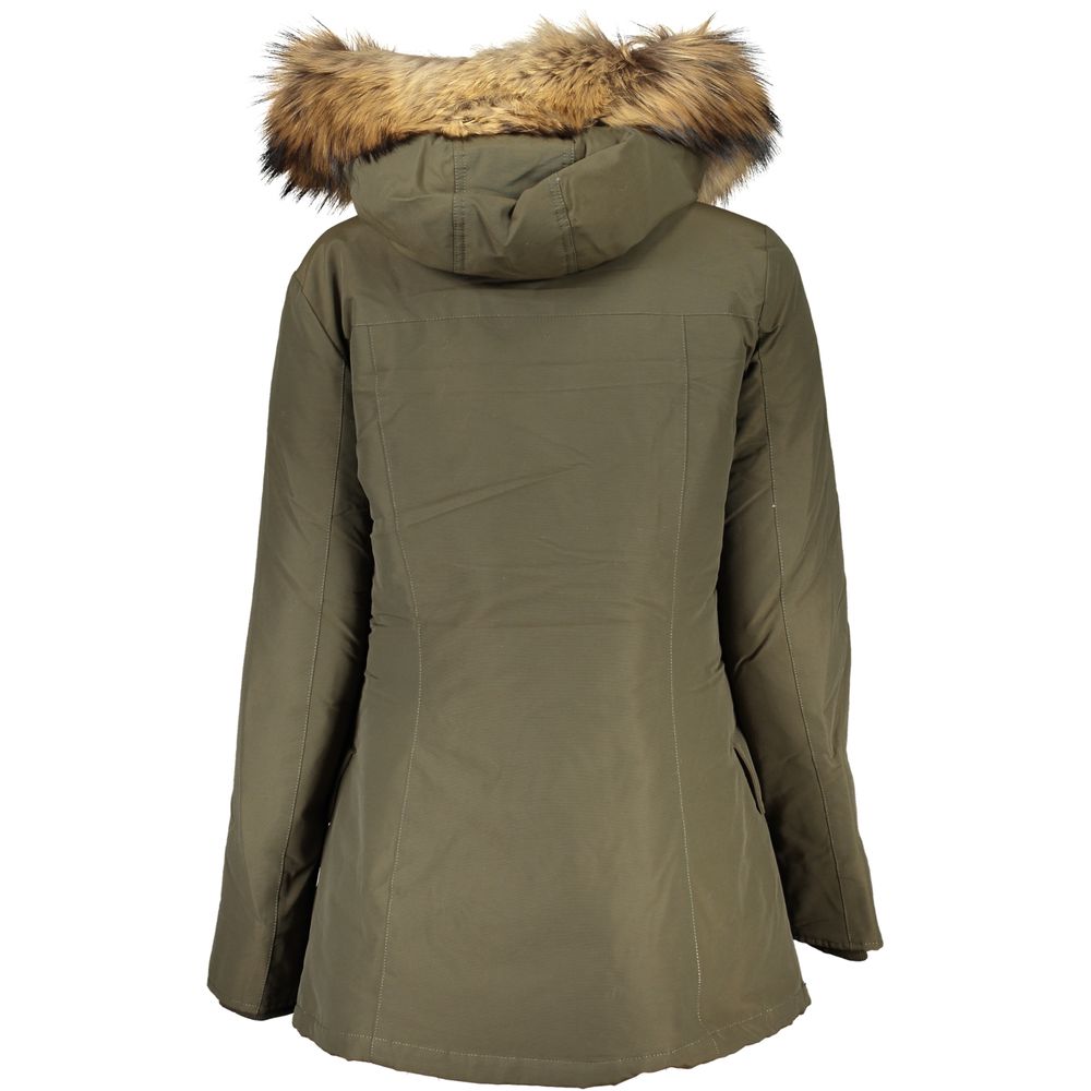 Woolrich Verde Cotton Women Jacket - Eljoys Fashion 