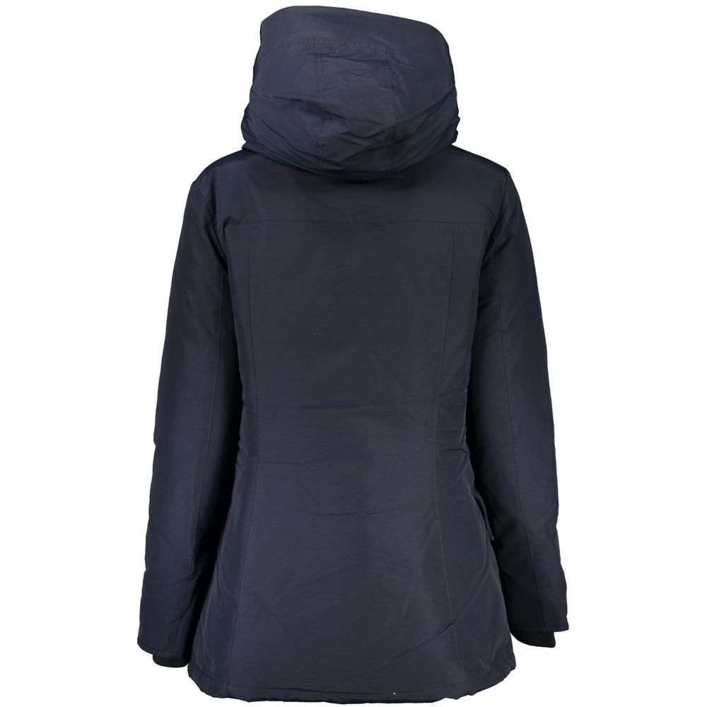 Woolrich Blu Cotton Women's Jacket - Eljoys Fashion 
