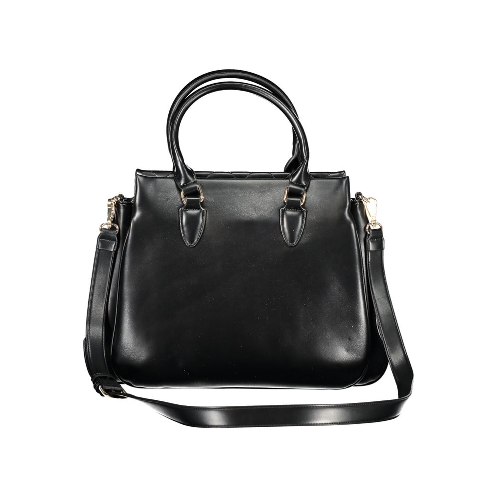 Mario Valentino Black Polyethylene Women Handbag Mario Valentino