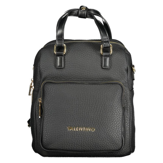 Mario Valentino Black Polyethylene Women Backpack Mario Valentino