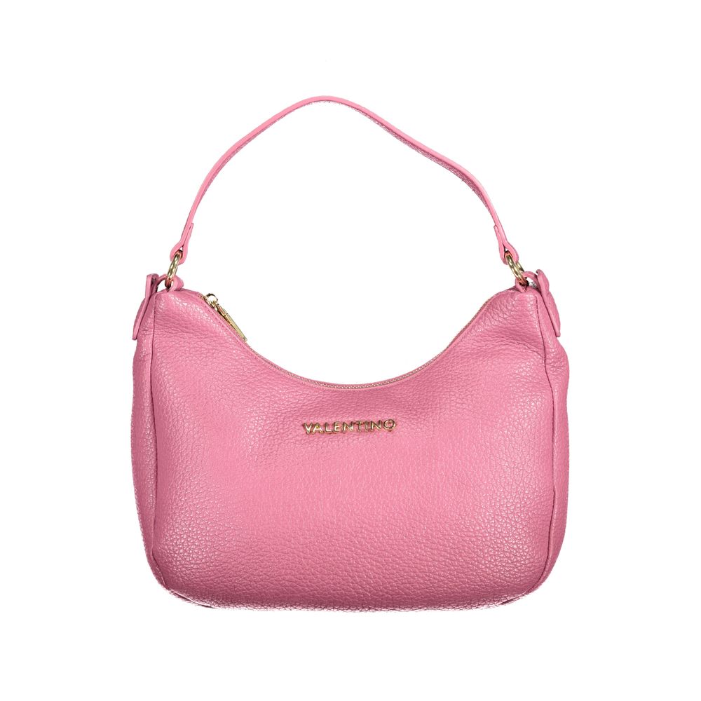 Mario Valentino Rosa Donna bag made of polyurethane with sleek design and adjustable strap, perfect for stylish everyday use.