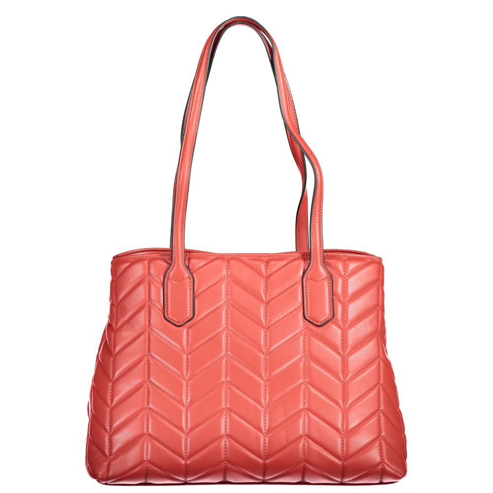 Mario Valentino Red Polyethylene Women Handbag Mario Valentino