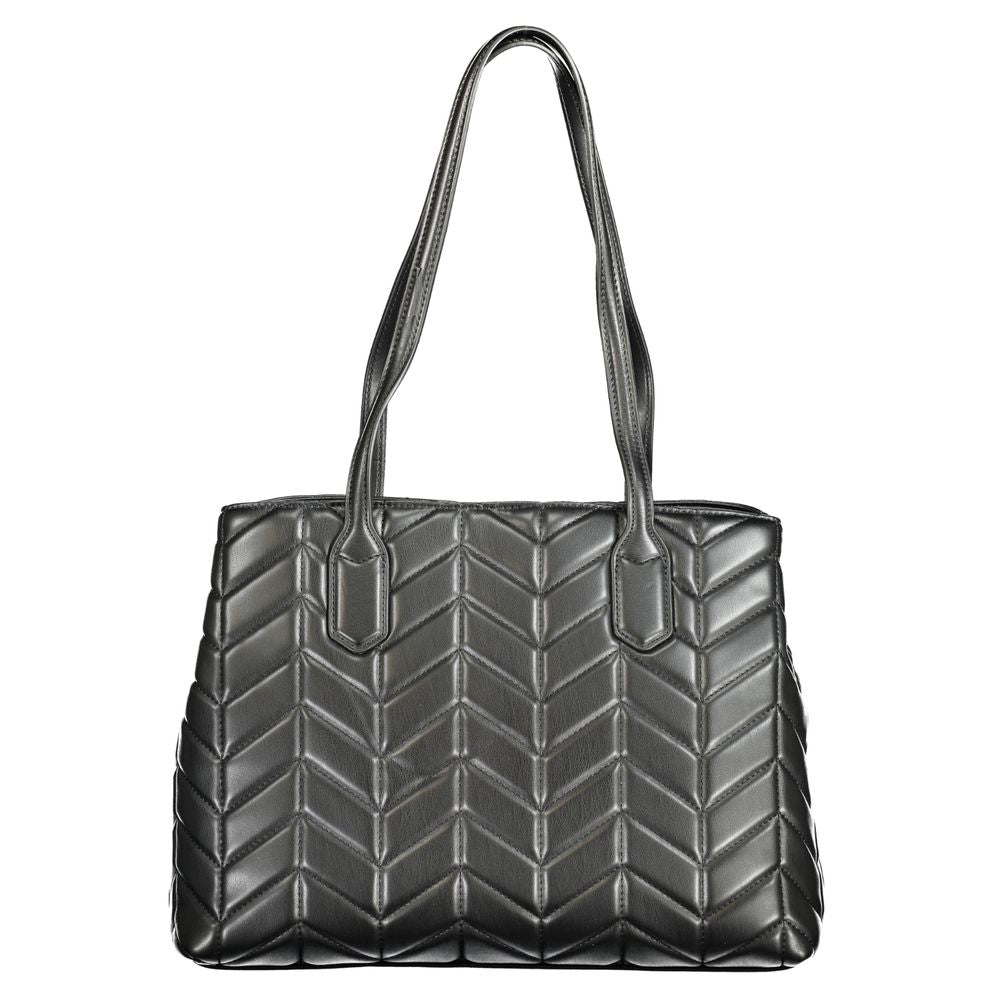 Mario Valentino Black Polyethylene Women Handbag Mario Valentino