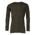 Dolce & Gabbana Dark Green Long Sleeves Crew Neck T-shirt