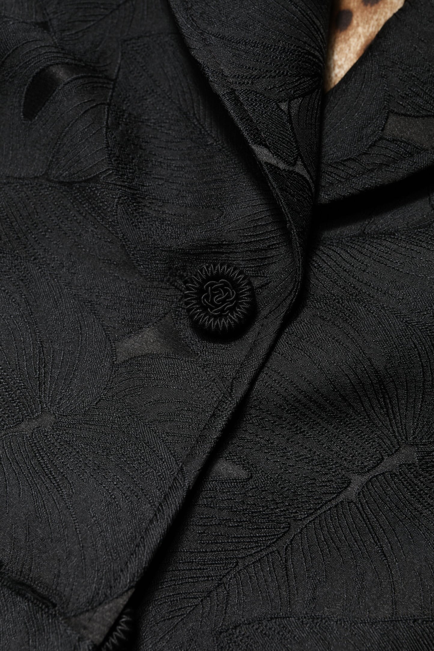 Dolce & Gabbana Black Single Breasted Trench Coat Jacket Dolce & Gabbana
